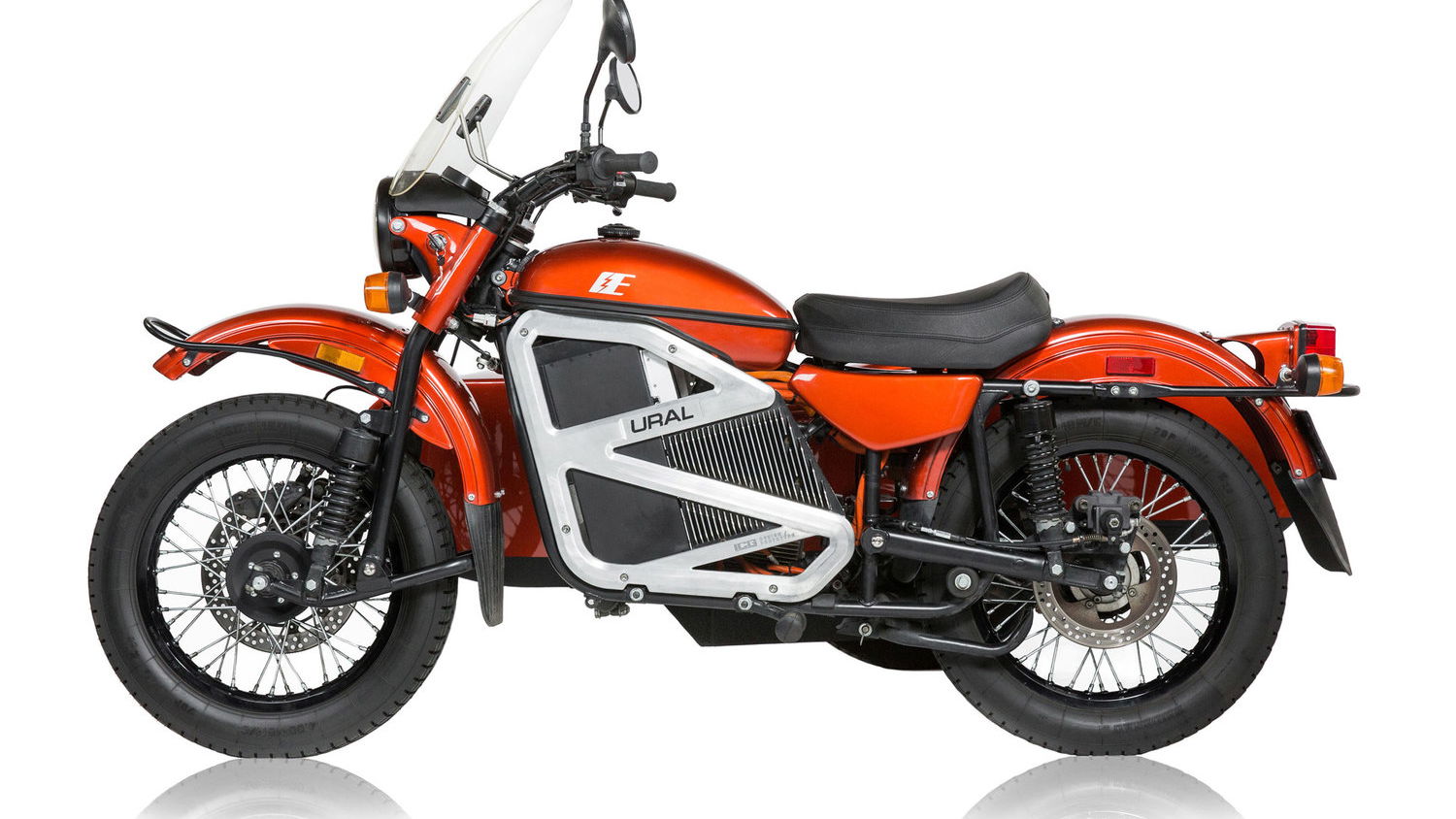 Ural electric motorcycle and sidecar